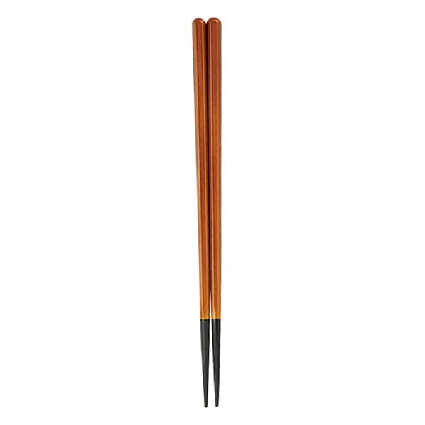 福井クラフト 六角木目箸 22.0cm 春慶塗 90030712 1組(ご注文単位1組)【直送品】