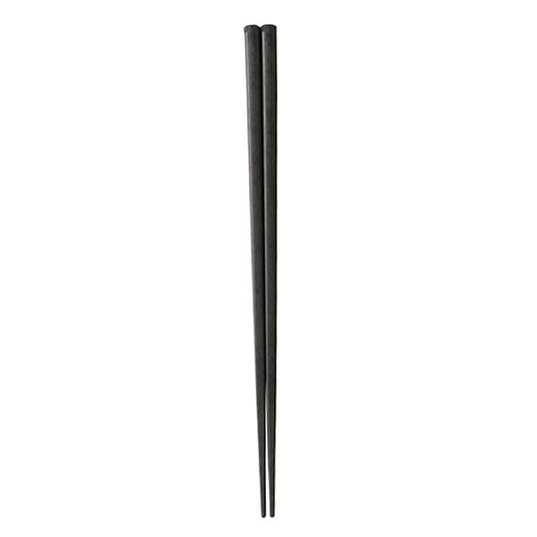 福井クラフト SPS樹脂箸 22.5cm 四角箸 ハスギリタイプ 黒OM 90030590 1組(ご注文単位1組)【直送品】