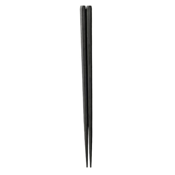 福井クラフト SPS樹脂箸 22.5cm 六角箸 ハスギリタイプ 黒OM 90030570 1組(ご注文単位1組)【直送品】