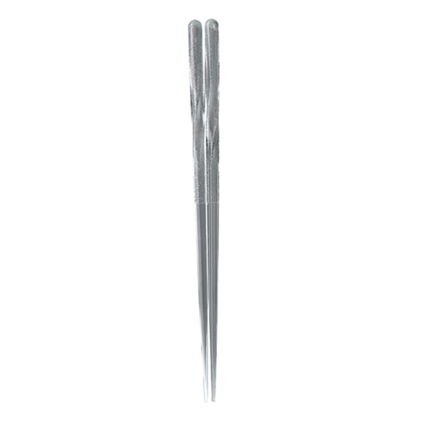 福井クラフト アクリル樹脂箸 ビードロねじり箸 23cm 銀河 12035610 1組(ご注文単位10組)【直送品】