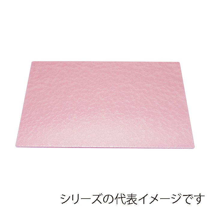 福井クラフト 長手敷マット　尺4 ピンクアクア／黒塗 17000350 1枚（ご注文単位1枚）【直送品】