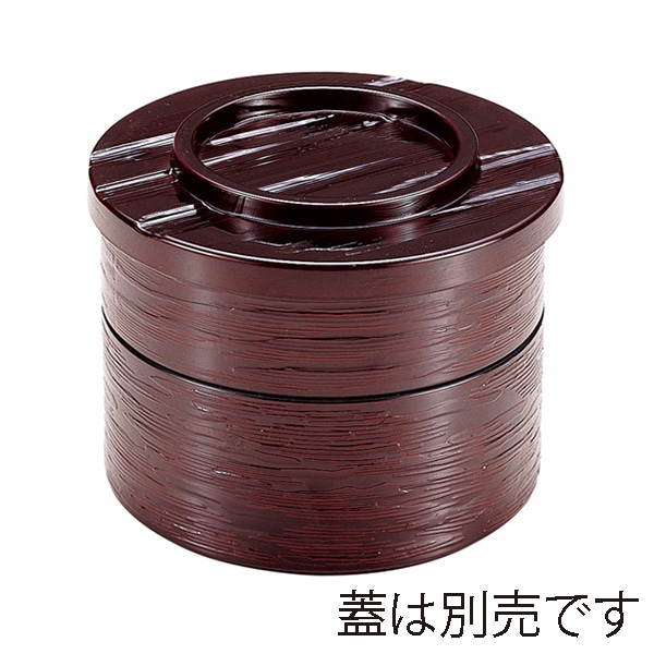 福井クラフト 丼物 ヘゲ目丸重 浅親 溜内朱 44022220 1個(ご注文単位1個)【直送品】