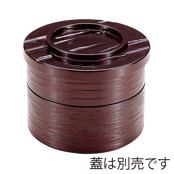 福井クラフト 丼物 ヘゲ目丸重 深親 溜内朱 44022230 1個(ご注文単位1個)【直送品】