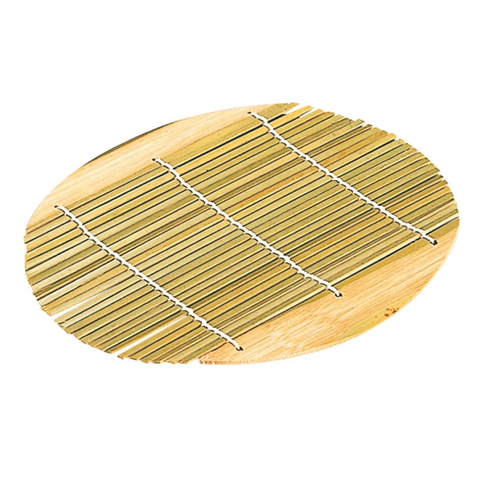 福井クラフト ひさご弁当用楕円竹ス 145×175 49930060 1個(ご注文単位1個)【直送品】