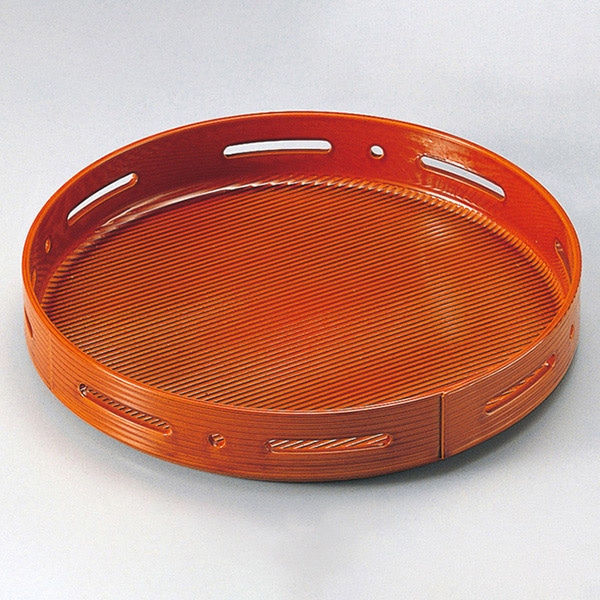 福井クラフト 前菜盛器 7.5寸丸すかし盛器 春慶 51306150 1個(ご注文単位1個)【直送品】