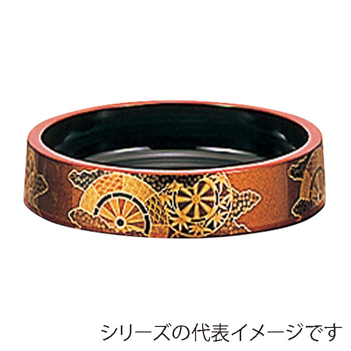 福井クラフト 寿司桶　9寸DX富士桶 梨地御所車 61021620 1個（ご注文単位1個）【直送品】