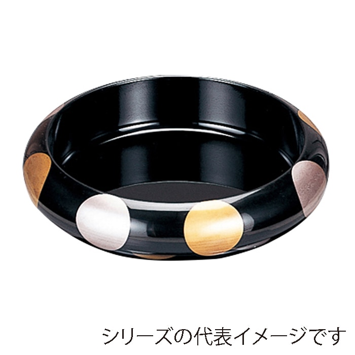 福井クラフト 寿司桶　9寸ニュー寿冠桶 黒日月 70012750 1個（ご注文単位1個）【直送品】