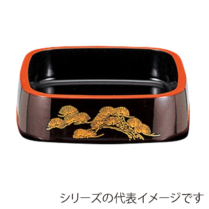 福井クラフト 寿司桶　7寸三味胴桶 溜パール松 70013990 1個（ご注文単位1個）【直送品】