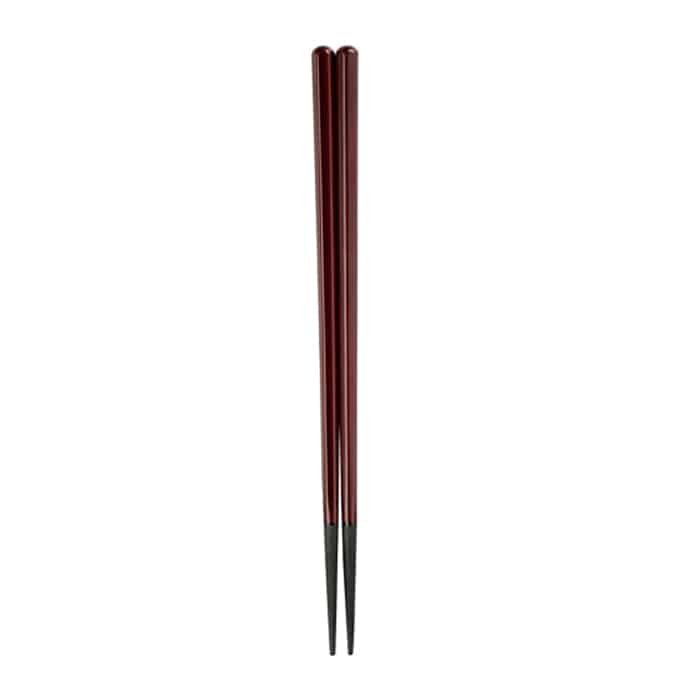 福井クラフト 六角木目箸　20.5cm チーク 90031740 1組（ご注文単位1組）【直送品】