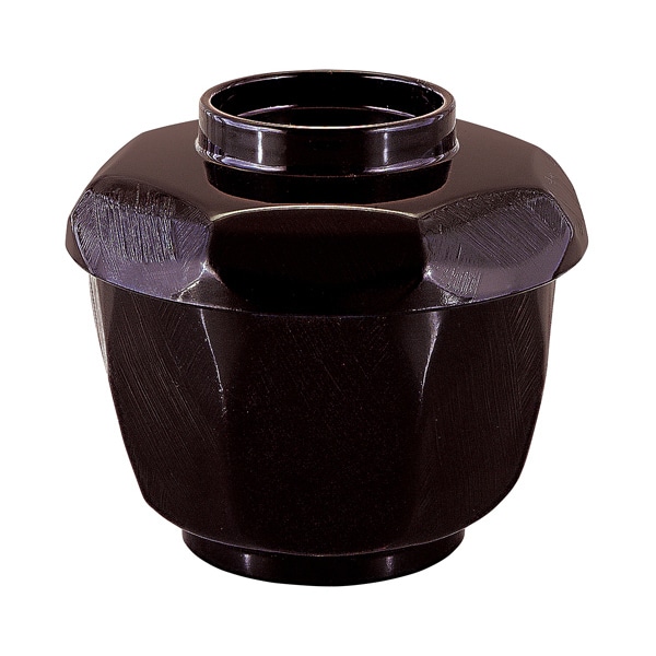 福井クラフト 耐熱飯器 荒彫亀甲飯器 蓋親セット 新溜 内黒 33102320 1個(ご注文単位1個)【直送品】