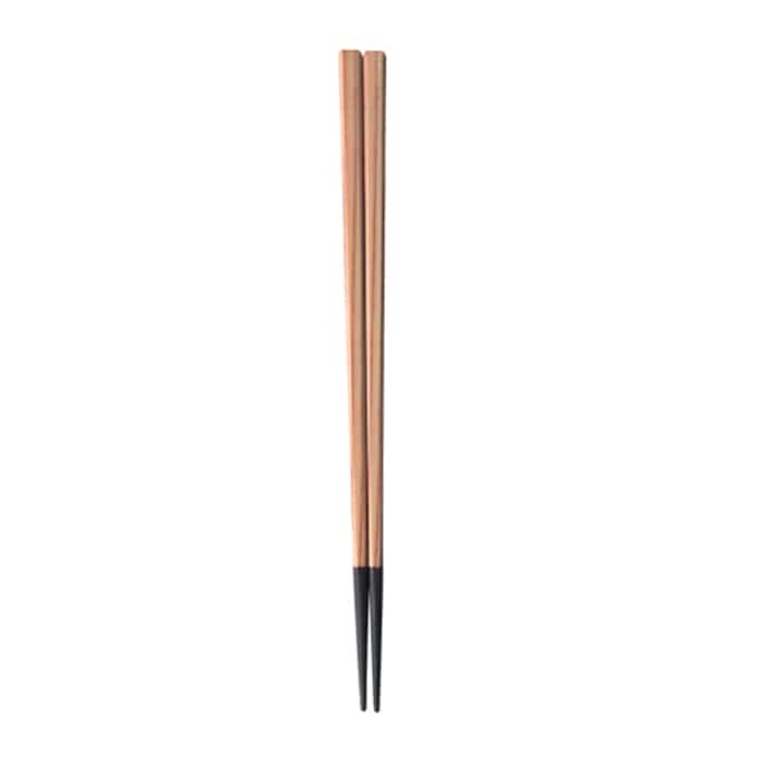 福井クラフト 面取角箸　22.6cm 吉野白木 90032660 1組（ご注文単位1組）【直送品】