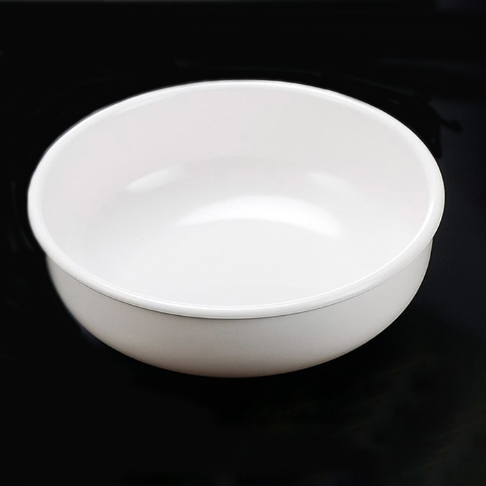 福井クラフト メラミン鉢 29cm 玉渕丸深鉢 ホワイト 51353670 1個(ご注文単位1個)【直送品】