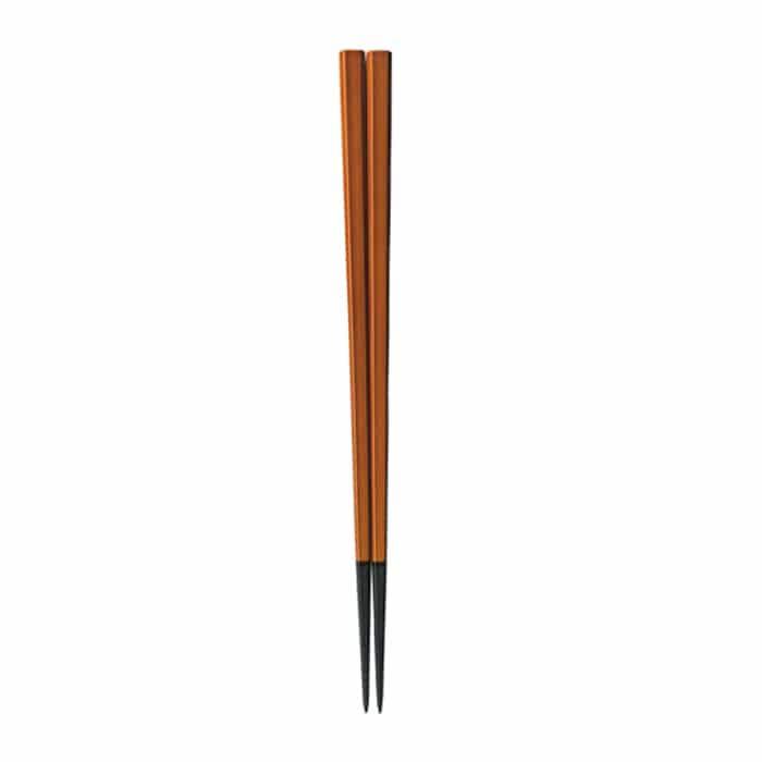 福井クラフト 長角箸　22.5cm 春慶塗 90022629 1組（ご注文単位1組）【直送品】