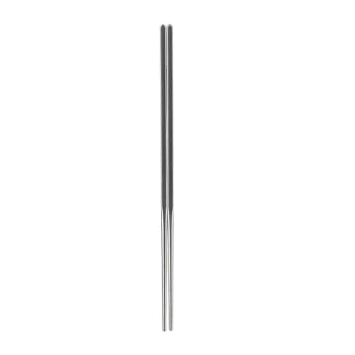 福井クラフト ステンレス中空箸　26cm 18-10 92986560 1組（ご注文単位1組）【直送品】