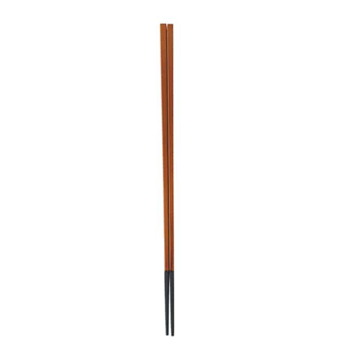 福井クラフト 長角極細箸　23.5cm 春慶塗 90023055 1組（ご注文単位1組）【直送品】
