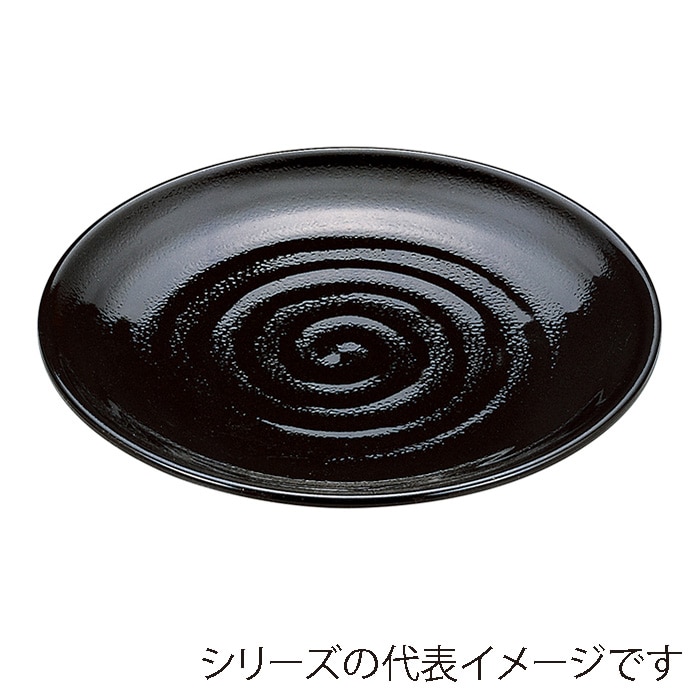 福井クラフト 盛込皿 尺0神龍皿盛鉢 黒パール裏黒塗 全面塗 55004171 1個(ご注文単位1個)【直送品】