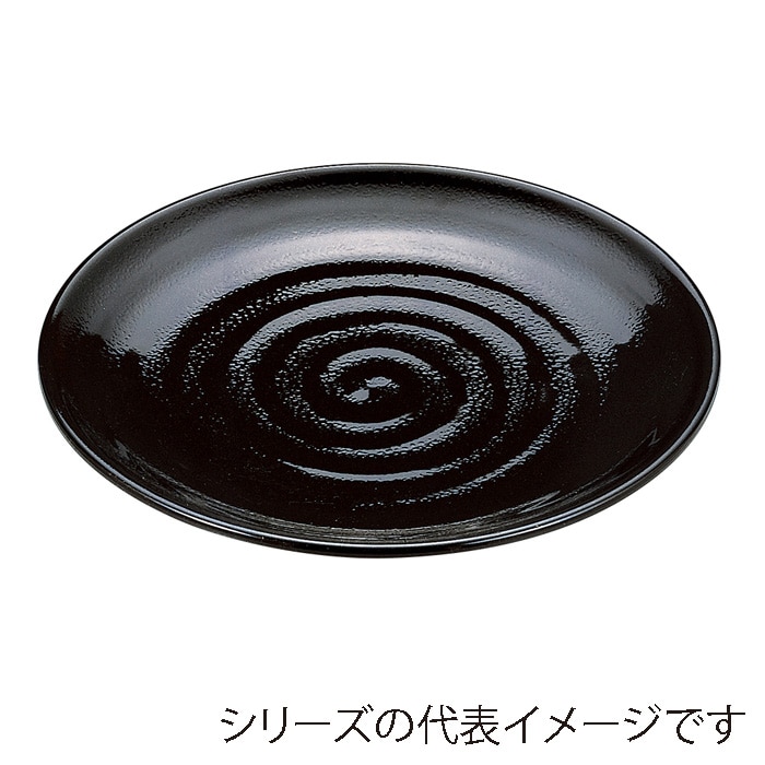 福井クラフト 盛込皿 尺4神龍皿盛鉢 黒パール裏黒塗 全面塗 55004191 1個(ご注文単位1個)【直送品】