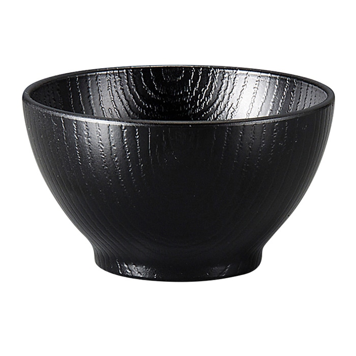 福井クラフト 耐熱鉢 8.8cm ウッディボール 黒 31007300 1個(ご注文単位1個)【直送品】