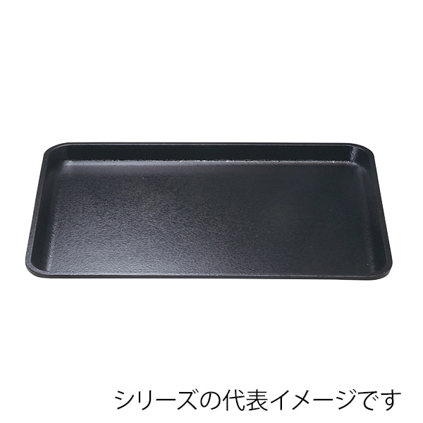 福井クラフト 長角トレー 耐熱 FRP尺5 木目長手盆 黒SL 15004900 1枚(ご注文単位1枚)【直送品】