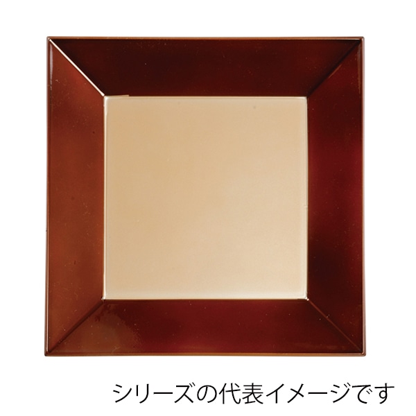 福井クラフト 前菜盛皿 7.5寸角四方前菜盆 銀透きべっ甲 15002860 1個(ご注文単位1個)【直送品】