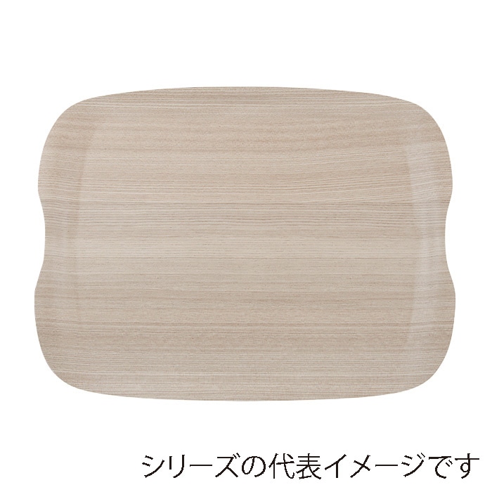福井クラフト 耐熱木製トレー　43cm　アーストレー ライトウッド　弱SL 11012241 1枚（ご注文単位1枚）【直送品】
