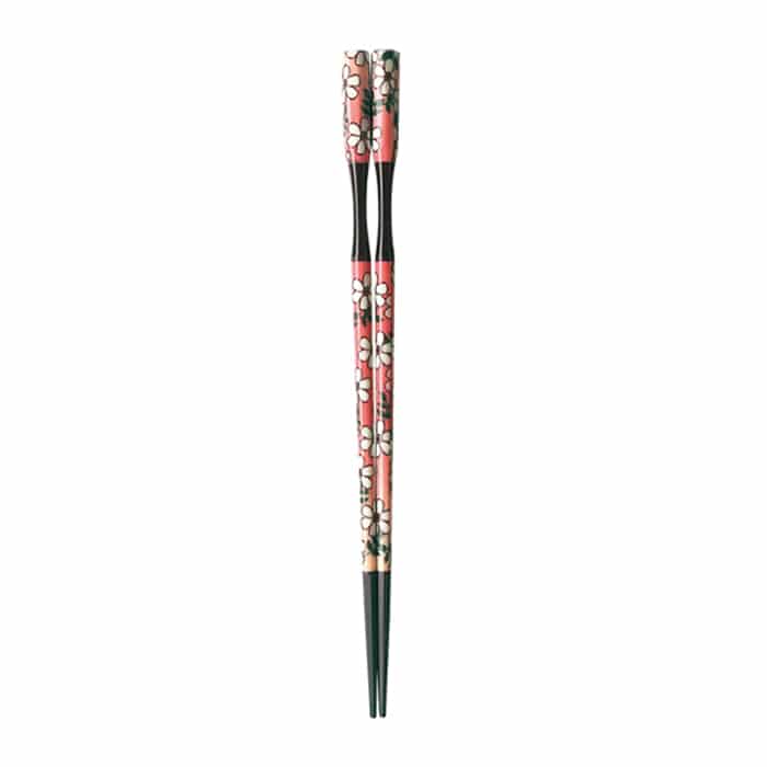 福井クラフト 抗ウィルス塗　七角多久島箸　22.5cm マーガレットレディ-先塗 62160370 1組（ご注文単位1組）【直送品】