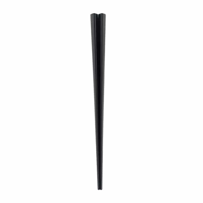 福井クラフト 三角箸　22.5cm 黒塗り 81018130 1組（ご注文単位1組）【直送品】