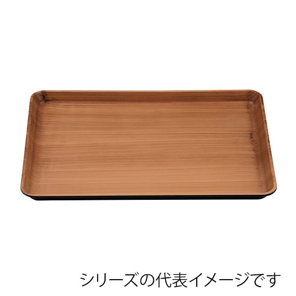 福井クラフト 長角トレー 尺0 重厚型 戦国長手盆 和柾目弱SL 17417460 1枚(ご注文単位1枚)【直送品】