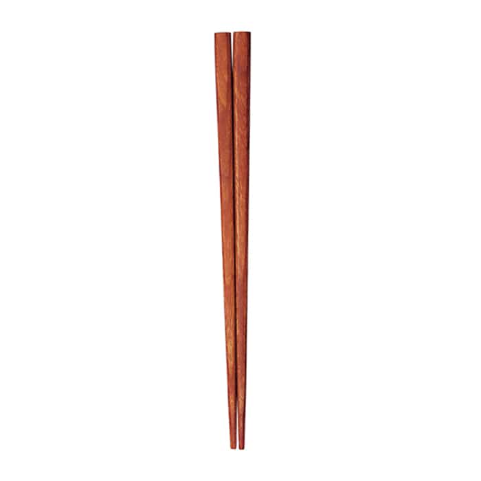 福井クラフト 木製耐熱箸　19.5cm　京華チャンプ箸 黄肌 90023012 1組（ご注文単位1組）【直送品】