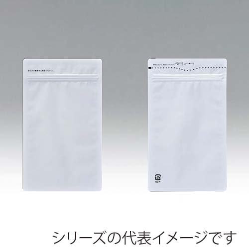 明和産商 チャック付三方袋  PAL白-1014ZH 50枚/束（ご注文単位60束）【直送品】