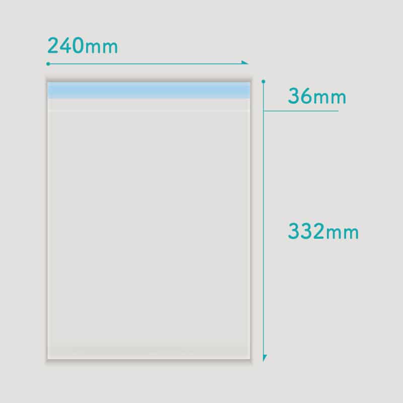 コトモ 透明封筒 厚手冊子 耐寒 角形2号 50μ K2-共押500T 1000枚/箱（ご注文単位1箱）【直送品】