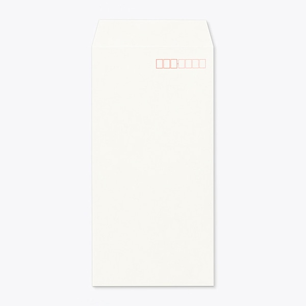 山櫻 封筒　長3　スミ貼　サイタン　ホワイト100 〒枠入 00513102 　1000枚/箱（ご注文単位1箱）【直送品】