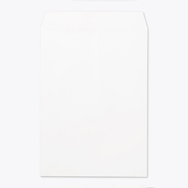 山櫻 封筒　角2　中貼　ECホワイト100 〒枠なし 00533010 　500枚/箱（ご注文単位1箱）【直送品】
