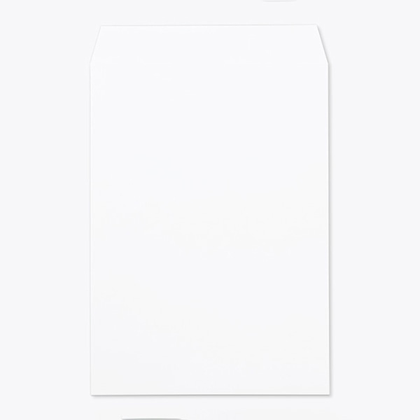 山櫻 封筒 角2 スミ貼 ARスノーホワイト130 CoC 〒枠なし 00534502 500枚/箱(ご注文単位1箱)【直送品】