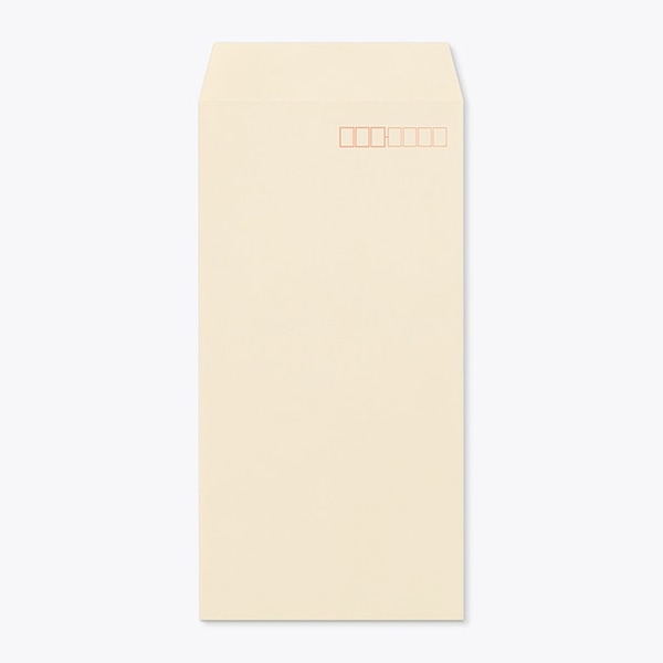 山櫻 封筒　長3　スミ貼　ECベージュ80　スラット 〒枠入 00563556 　1000枚/箱（ご注文単位1箱）【直送品】