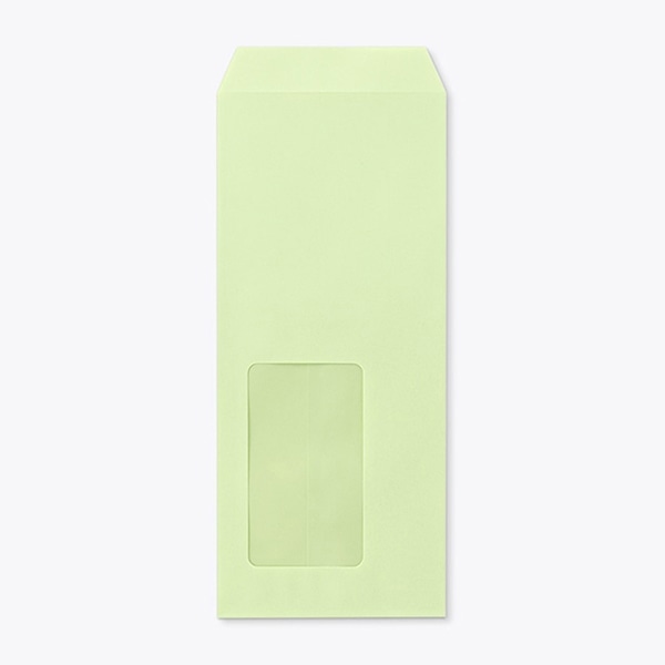 山櫻 封筒 長4窓付 中貼 Kウグイス70 CoC 〒枠なし A611 00564061 1000枚/箱(ご注文単位1箱)【直送品】