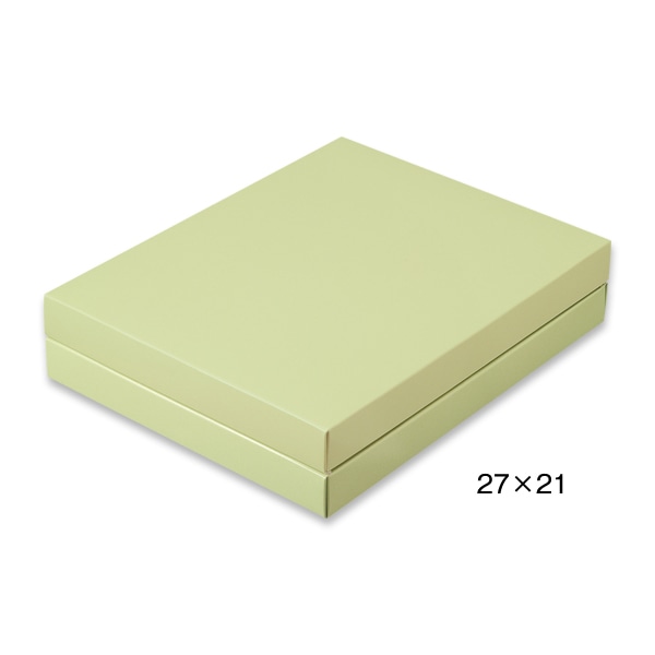 柳井紙工 ギフトケース 真果撰 27×21 39910 もえか(緑+緑) 100組/束(ご注文単位1束)【直送品】