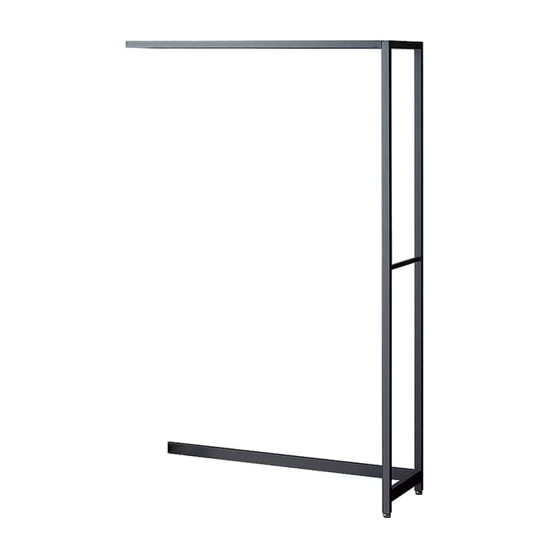 ストア・エキスプレス 店舗什器 ラテラル・ロコ 連結タイプ グレー 幅90cm/奥行35×高さ150cm 61-808-46-2 1台(ご注文単位1台)【直送品】