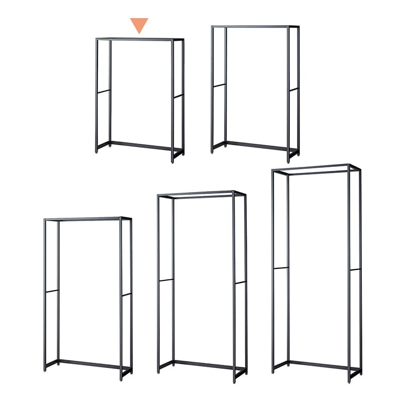 ストア・エキスプレス 店舗什器 ラテラル・ロコ 本体 グレー 幅90cm/奥行40×高さ135cm 61-808-47-1 1台(ご注文単位1台)【直送品】