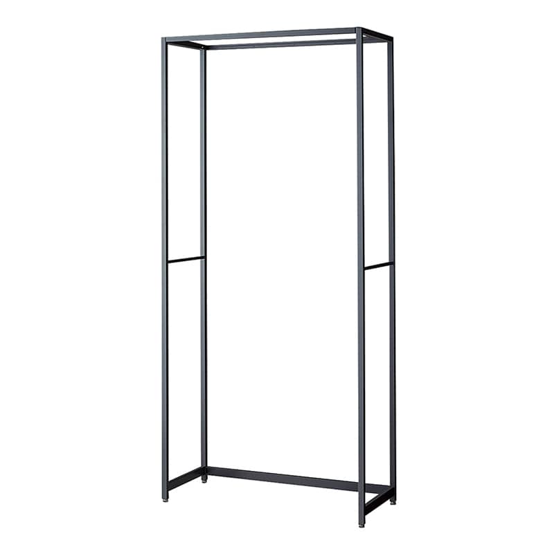 ストア・エキスプレス 店舗什器 ラテラル・ロコ 本体 グレー 幅90cm/奥行40×高さ210cm 61-808-47-4 1台(ご注文単位1台)【直送品】