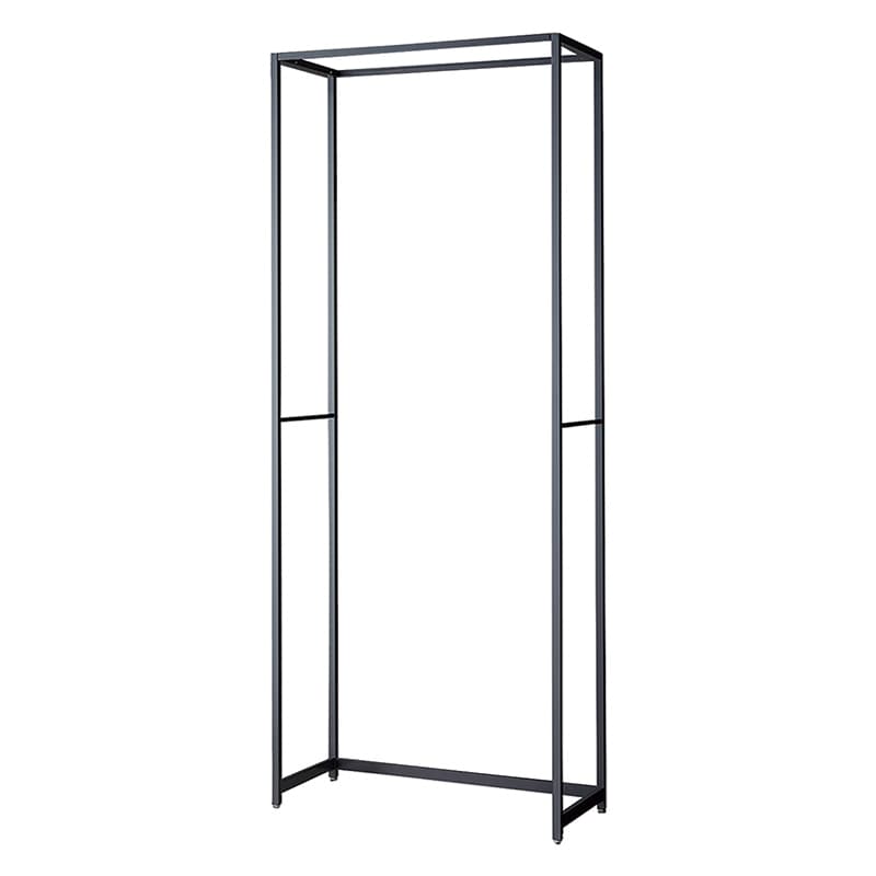 ストア・エキスプレス 店舗什器 ラテラル・ロコ 本体 グレー 幅90cm/奥行40×高さ240cm 61-808-47-5 1台(ご注文単位1台)【直送品】