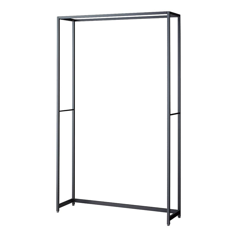 ストア・エキスプレス 店舗什器　ラテラル・ロコ　本体　グレー 幅120cm／奥行35×高さ210cm 61-808-49-4 1台（ご注文単位1台）【直送品】