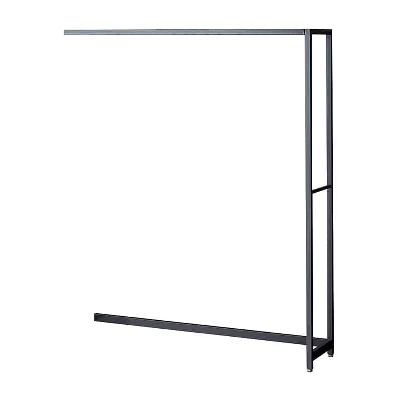 ストア・エキスプレス 店舗什器　ラテラル・ロコ　連結タイプ　グレー 幅120cm／奥行35×高さ150cm 61-808-50-2 1台（ご注文単位1台）【直送品】