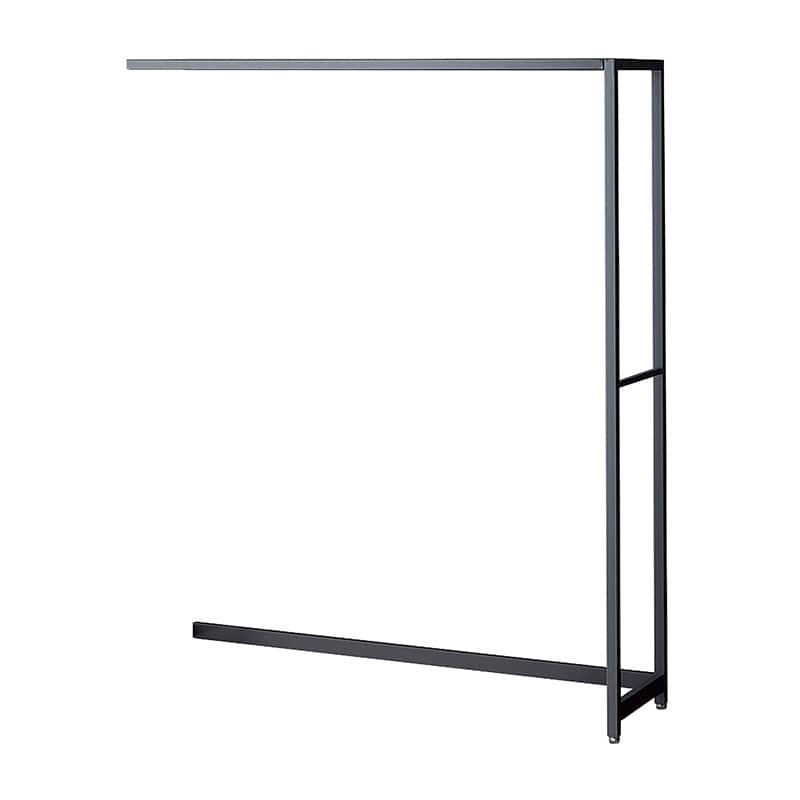 ストア・エキスプレス 店舗什器　ラテラル・ロコ　連結タイプ　グレー 幅120cm／奥行40×高さ150cm 61-808-52-2 1台（ご注文単位1台）【直送品】