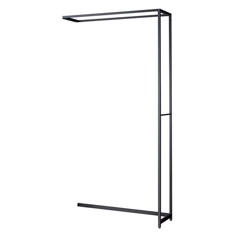 ストア・エキスプレス 店舗什器　ラテラル・ロコ　連結タイプ　グレー 幅120cm／奥行40×高さ240cm 61-808-52-5 1台（ご注文単位1台）【直送品】