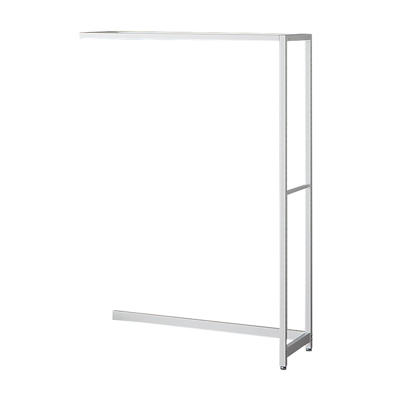 ストア・エキスプレス 店舗什器　ラテラル・ロコ　連結タイプ　ホワイト 幅90cm／奥行35×高さ135cm 61-808-54-1 1台（ご注文単位1台）【直送品】