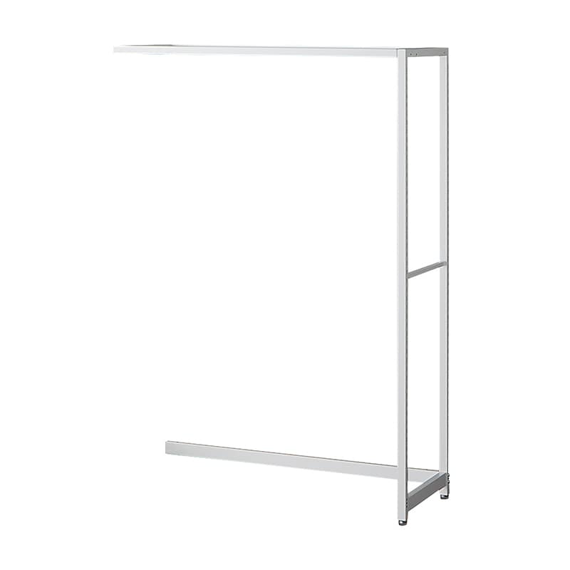 ストア・エキスプレス 店舗什器　ラテラル・ロコ　連結タイプ　ホワイト 幅90cm／奥行40×高さ135cm 61-808-56-1 1台（ご注文単位1台）【直送品】
