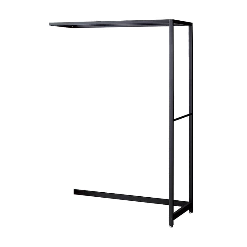 ストア・エキスプレス 店舗什器　ラテラル・ロコ　連結タイプ　ブラック 幅90cm／奥行40×高さ135cm 61-808-64-1 1台（ご注文単位1台）【直送品】