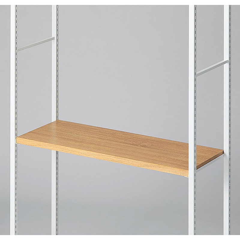 ストア・エキスプレス 店舗什器　ラテラル・ロコ　中間棚セット　ホワイト用 90×35cm　ラスティック柄 61-808-74-3 1セット（ご注文単位1セット）【直送品】