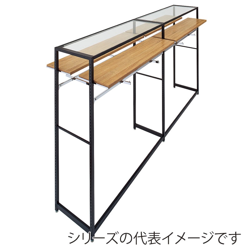ストア・エキスプレス 店舗什器 ラテラル・ロコ スリット直付け木棚セット 幅120cm用 エクリュ 61-809-15-1 1セット(ご注文単位1セット)【直送品】